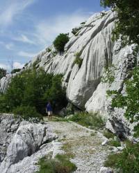 Cesta Crkvice - Veli vrh