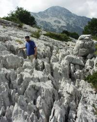 Pod Orjenem, vzadu Reovačka greda