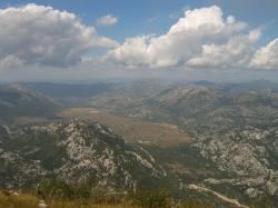 Dragaljsko polje z Veljiho vrhu