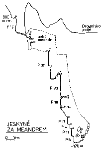 Jeskyně Za meandrem Jeskyně Za meandrem