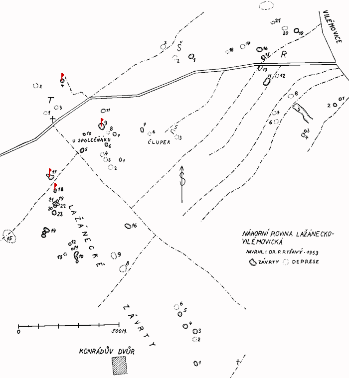 Harbechy - mapa