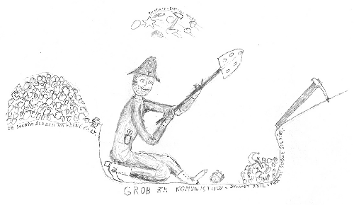 Grob za komunistow Grob za komunistow