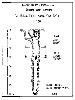 RS1 - řez RS1 - řez