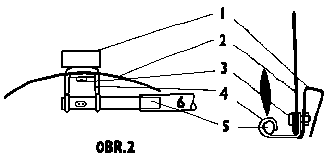 Obr. 2 - Hořák se zrcadlem